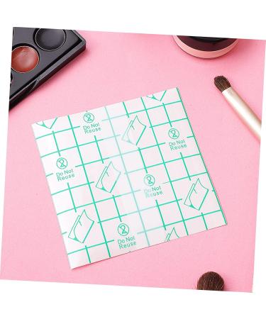 400 Pcs Clear Makeup Tape & Sheer Nail Polish Foundation Palette - Perfect for Eye Shadow & Creams | Versatile Makeup Hand Palette Stickers - Buy Online on GoSupps.com