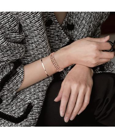 Shop Jeroot Titanium Steel Magnetic Bracelets for Women | Ultra-Strong 3500 Gauss Rose Gold Jewelry - Buy Online on GoSupps.com