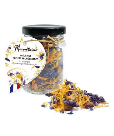 Edible Dried Flower Mix for Baking - 13g | Enhance Your Recipes with Natural Flavor & Color - Buy Online on GoSupps.com