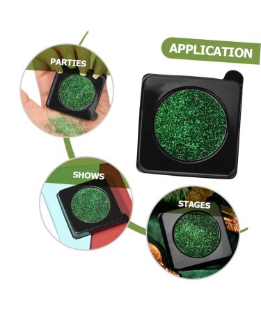 Buy FRCOLOR 5pcs Glitter Eyeshadow Palette - Green Shimmer & Pearlescent Eye Makeup for International Shipping - Buy Online on GoSupps.com