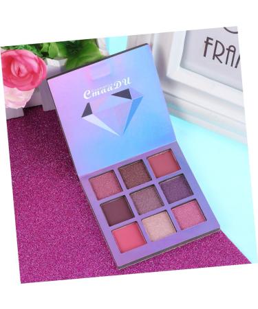 Angoily 3pcs 9 Makeup Palette Eye Shadow Diamond 1 count (Pack of 1) Purplex3pcs - Buy Online on GoSupps.com
