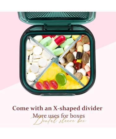 Dust-proof Retainer Case with Sealing Ring - Solid Orthodontic Mouthguard & Dental Aligner Case - Pink (1 Pack) - Buy Online on GoSupps.com