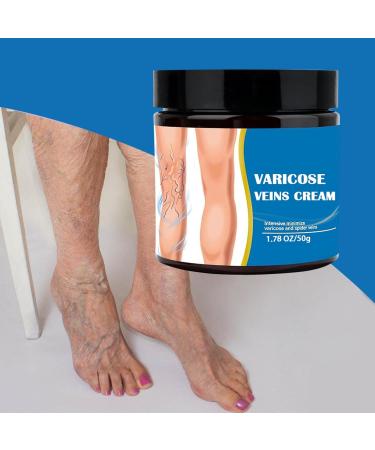 Cream for swollen legs | Natural calf cream 50g relaxing natural lotion for women and men walking outdoors - Buy Online on GoSupps.com