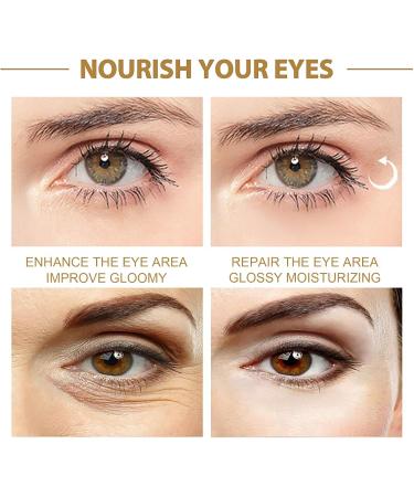 Rice Raw Pulp Eye Cream Anti Aging - Eye Cream for Dark Circles and Puffy Eyes - Moisture Hydration Under Eye Cream - Smooth Eye Contour Fade Fine Line Wrinkle - Reduce Dullness Improve Elasticity - Buy Online on GoSupps.com