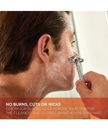 Van Der Hagen Safety Blades 5 Count - Premium Razor Blades for Smooth Shaving - Buy Online on GoSupps.com