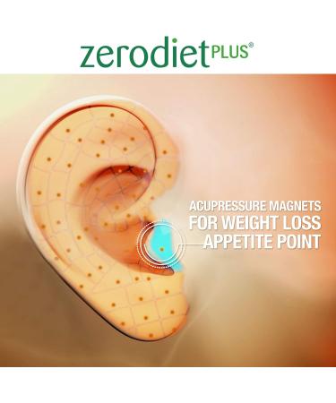 ZeroDiet Appetite-Suppressant Acupressure Magnets - Hunger & Anxiety Reduction - Zero Diet Plus - Buy Online on GoSupps.com