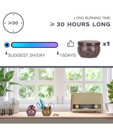 Scented Candles Gift Set for Women - 12 Pack Soy Wax Travel Tins for Aromatherapy & Home Decor | Perfect Birthday Gift - Buy Online on GoSupps.com