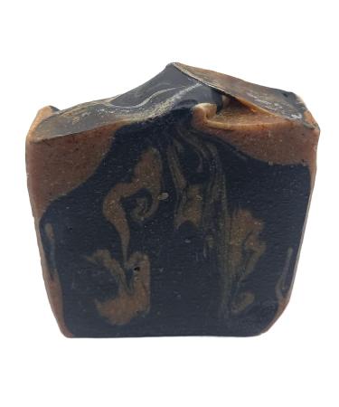 Organic Turmeric Charcoal Soap Bar - Handmade Exfoliating Soap for Men & Women | All Natural & Cold Process | Made in Jamaica - Buy Online on GoSupps.com