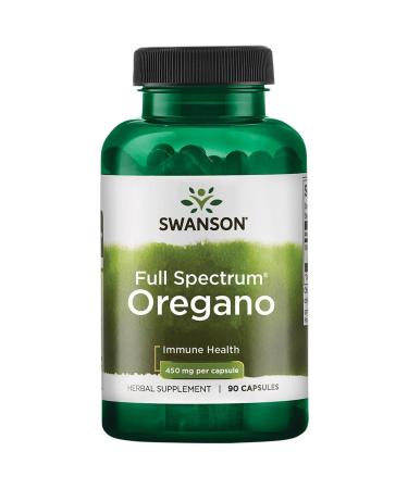 Swanson Oregano 450 Milligrams 90 Capsules