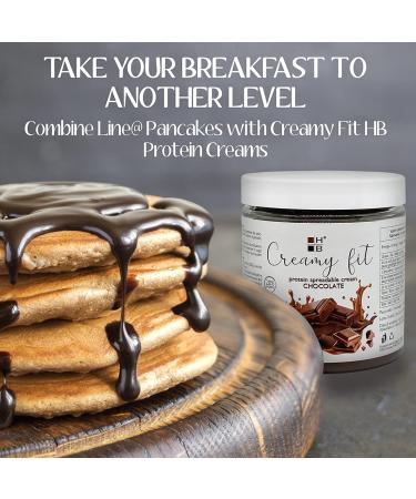 LINE Protein Pancakes - 24 Low Sugar Gluten Free Lactose Free - Natural Taste | 240g Ready to Ship Worldwide - Buy Online on GoSupps.com