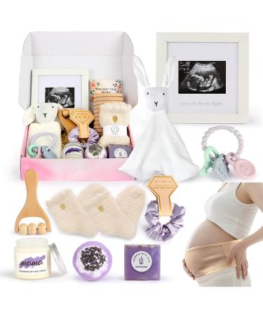 2nd Trimester Pregnancy Gift Box for Expecting and First Time Moms, Gift Basket for Pregnant Women, Pregnant Mom Gifts Box, New Mom Gifts, 2nd Trimester Pregnancy Essentials Pregnancy 2nd Gifts Set