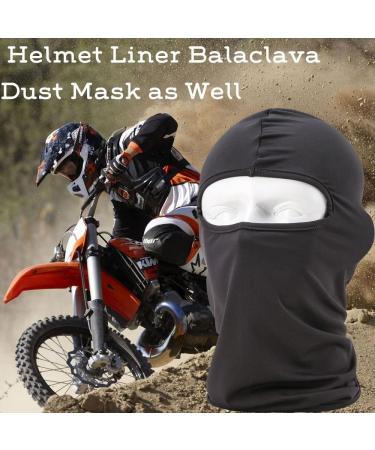 Falapala Tactical Face Mask Hood Neck Gaiter - Black | 1 Pack - Buy Online on GoSupps.com