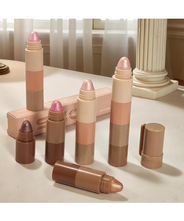  Missmisq Eyeshadow Stick Makeup Stick Face Stick For Mature Skin Cosmetics Beauty Sweat Resistant for Party Travel School Date Stage - Buy Online on GoSupps.com