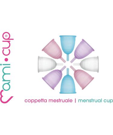 Buy MamiCup Kit Menstrual Cup M+L (Pink) Soft & Flexible Reusable Medical Silicone for Ultimate Comfort & Eco-Friendly Periods - Buy Online on GoSupps.com