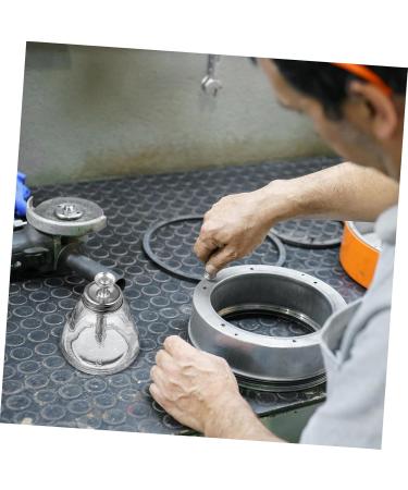 CRILSTYLEO Glass Bottle Pump Bottle Empty Bottle Push down Bottle for Nail Art Empty Nail Polish Remover Bottle - Buy Online on GoSupps.com