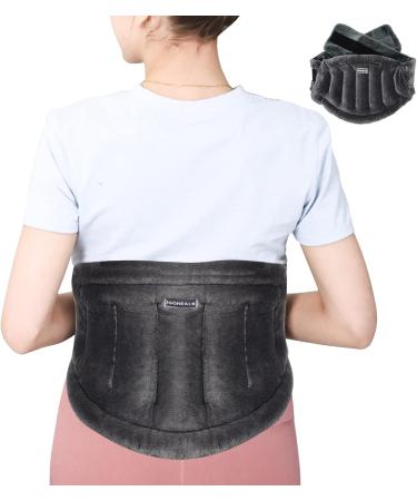 IGOHEALS Microwave Heating Pad for Back Pain Relief - Soft Reusable Wrap for Hot/Cold Therapy on Waist, Stomach, Shoulder & Neck - Buy Online on GoSupps.com
