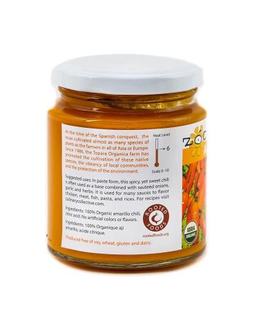 Zocalo Peru Organic Aji Amarillo Chili Paste 8oz (2 Pack) - Buy Online on GoSupps.com