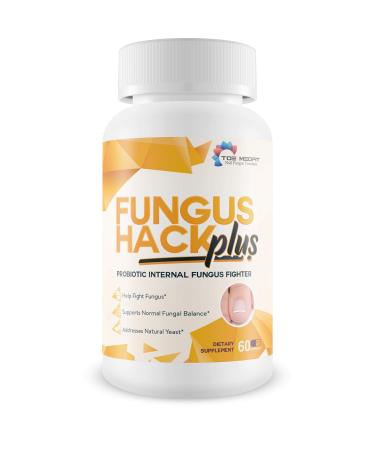 Fungus Hack Plus Probiotic Internal Fungus Fighter - Antifungal Probiotic - Nail Fungus Treatment - This Toe Fungus Treatment is Designed to Balance Probiotics to Help Fight Off Fungus