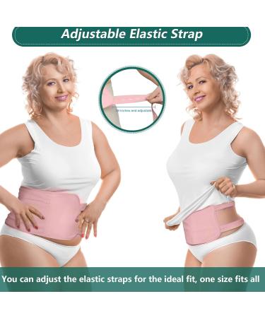 2-Pack Reusable Castor Oil Pack Set | Washable Compress for Liver Detox Insomnia Constipation & Inflammation - Pink - Buy Online on GoSupps.com