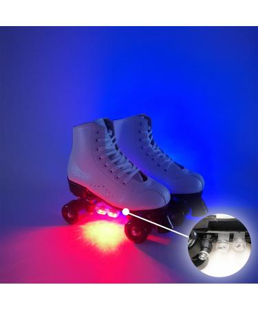 Roller Skate Lights,Accessories for Skate Skating,Lights LED Accessory for Quad Rink Skate Inline Skate Blade ice Figure Skate Skater,Illuminating underglow Tool Equipment Gift for Roller Skate Boots
