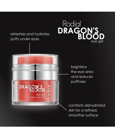 Rodial Dragon's Blood Eye Gel 0.5 Fl Oz - Youthful Eye Treatment - Buy Online on GoSupps.com
