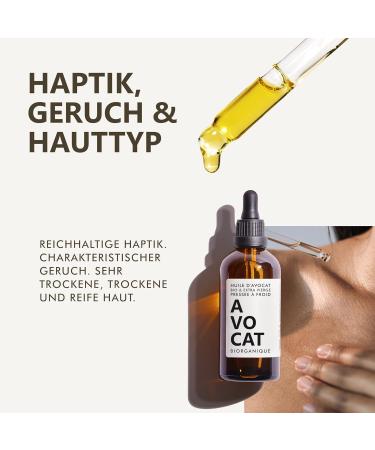 Buy Organic Avocado Oil for Skin & Hair - 100ml - 100% Pure Natural & Cold Pressed - Eco-Friendly Amber Glass Bottle - Buy Online on GoSupps.com