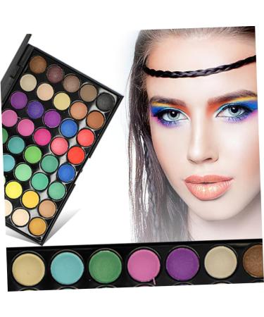 Beavorty 40 Cosmetic Pearly Makeup Lustre Shadow Eyeshadow Eye for Matte Multicolor Ladies Colors Smoky - Buy Online on GoSupps.com