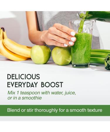 SuperSelf Organic Super Greens Powder - No Additives - 12 Supergreens - Daily Superfood Green Powder with Matcha Spirulina Wheatgrass Chlorella Acai - 40 Servings - High in Vitamins Protein Fibre 200 g (Pack of 1) - Buy Online on GoSupps.com