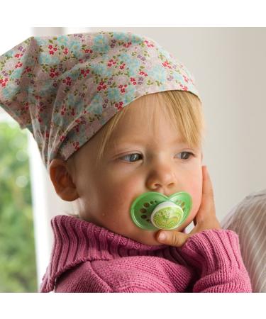 MAM Original Night Pacifier Set for Girls - Soft Silicone 6-16 Months 4-Pack with Sterilizer Cases - Ideal for International Shipping - Buy Online on GoSupps.com