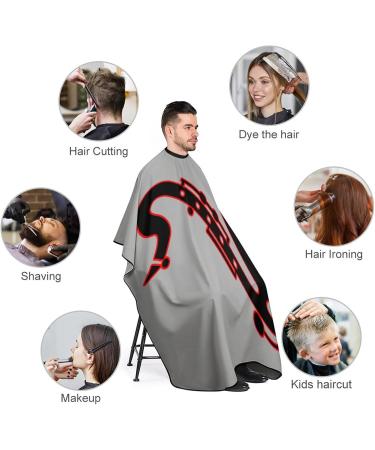 Professional Saxophone Hair Cutting Cape - Salon Apron for Barbers and Hairdressers | Snap Closure | International Shipping - Buy Online on GoSupps.com