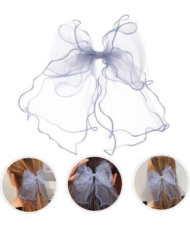 DOITOOL Japanese Pear Hair Accessories Bow Butterfly Barrette Bridal Hair Clip Women Hair Clip Prom Headpiece Hair Accessories for Women Japanese-style Pear Blossom Miss Organza - Buy Online on GoSupps.com