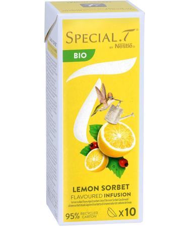 Sp cial T 30 capsules - M lange d'agrumes Bio - Pamplemousse rose verveine et sorbet citron - 10 capsules par paquet - pour machine th Nestl - Infusion de th  - Buy Online on GoSupps.com