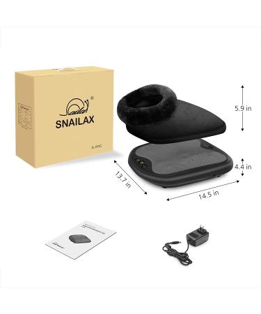 Snailax Foot Massager with Heat - Shiatsu Feet Massager Machine for Men | Kneading Foot Warmer for Plantar Fasciitis | Washable Cover | Fits All Foot Sizes - Buy Online on GoSupps.com