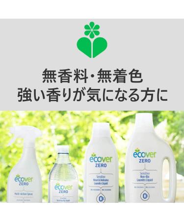 Ecover Zero Multi-Action Spray 500 ml | Eco-Friendly Cleaning Solution for All Surfaces - International Shipping Available - Buy Online on GoSupps.com