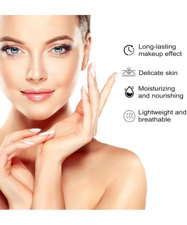 CC Cream Compact SPF 50+ CC Cream Makeup longue dur e imperm able et r sistant la transpiration poudre anti-cernes avec miroir et poche de maquillage (couleur naturelle) 8 g (Lot de 1) couleur naturelle - Buy Online on GoSupps.com