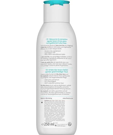 lavera basis sensitiv Express Body Lotion - Natural cosmetics - vegan - Organic Aloe Vera & Organic Jojoba Oil - certified - 250 ml - Buy Online on GoSupps.com
