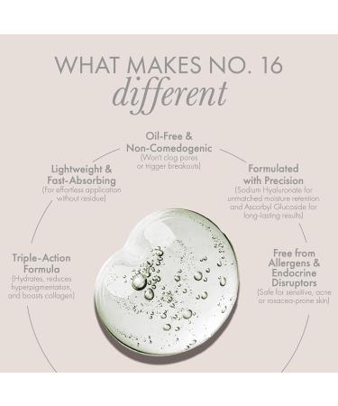 No.16 S rum pour le visage l'acide hyaluronique avec vitamine C pour hydrater clat et uniformit du teint s rum visage doux et sans parfum pour peaux sensibles 30 ml Sans Bronzage - Buy Online on GoSupps.com