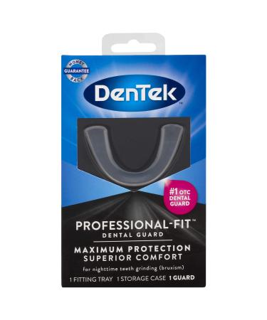 DenTek Professional-Fit Dental Guard 1 Guard + 1 Fitting Tray + 1 Storage Case