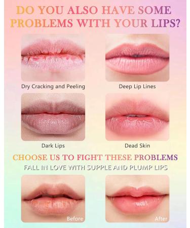 Moisturising Lip Mask Hydrating & Nourishing Natural Lip Balm Lip Sleeping Mask Lip Care Lip Treatment Repairs Lip Wrinkles Lip Lines Skincare Products for Women 2# 2# Berry - Buy Online on GoSupps.com