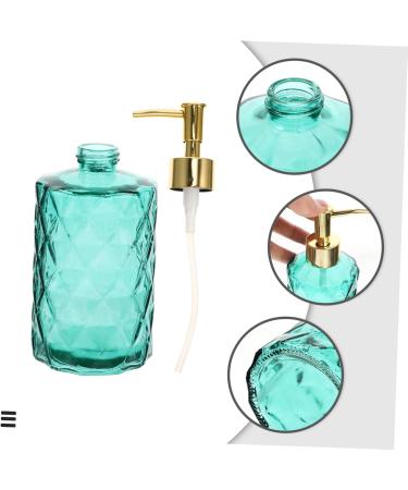 Buy Healeved 3oz Clear Glass Lotion Bottle - Refillable Dispenser for Cucumber & Soap - Perfect for Travel & Sensitive Skin - Buy Online on GoSupps.com