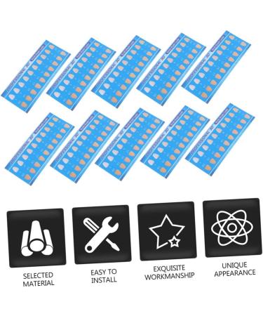 GATUIDA 90 STK Tooth Color Card Ultimate Oral Care Tooth Whitening Bleaching & Shade Guide for Perfect Teeth Color - Buy Online on GoSupps.com