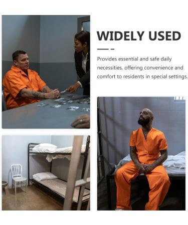 Kichvoe Prison Use Brush Cup Set - Portable Toothbrush Spoon & Bowl for Travel - Ideal Jail Accessories - Buy Online on GoSupps.com