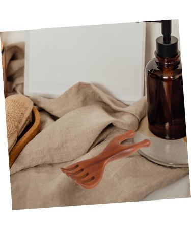 Fomiyes Wooden Wide Tooth Comb for Curly Hair | Women's Hair Care & Scalp Massager - Buy Online on GoSupps.com