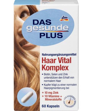 Mivolis Hair Vital Complex Capsules 60 Pieces Germany