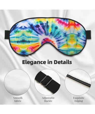 Beautiful World Rainbow Tribe Print Unisex Sleep Mask | Double-Sided Eye Mask for Sound Sleep & Skin Care | International Shipping Available - Buy Online on GoSupps.com
