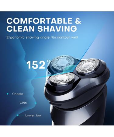 Head Shavers for Bald Men - Rechargeable Waterproof Electric Razor & Beard Trimmer - Fast Charge USB Shaving Machine - Buy Online on GoSupps.com