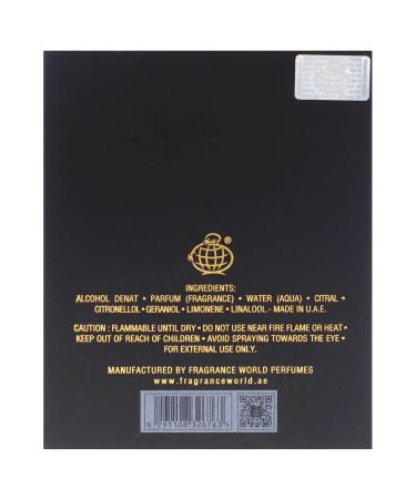 Fragrance World Imperium EDP Perfume 100 ml Unisex perfume | Aromatic Signature Note Perfumes For Men & Women Exclusive I Luxury Niche Perfume Made in UAE Amber Wood 3.4 Fl Oz (Pack of 1) - Buy Online on GoSupps.com