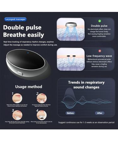 Intelligent Electric Anti-Snoring Device - Smart & Adjustable Snoring Stopper for Better Sleep - Buy Online on GoSupps.com