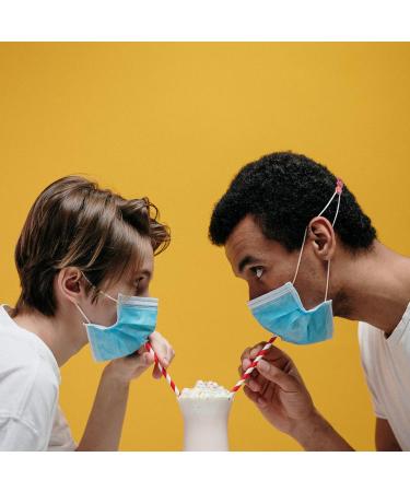 Healeeved 30 pcs Mask Hook Silicone Earrings - Black Lanyard & Face Cover Ear Extensions (1 Pack) - Buy Online on GoSupps.com