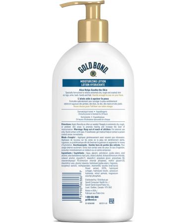 Gold Bond Healing Moisturizing Lotion 400ml Pump Bottle Healing Body Lotion With Aloe to Soothe and Hydrate Extremely Dry and Rough Skin - Buy Online on GoSupps.com